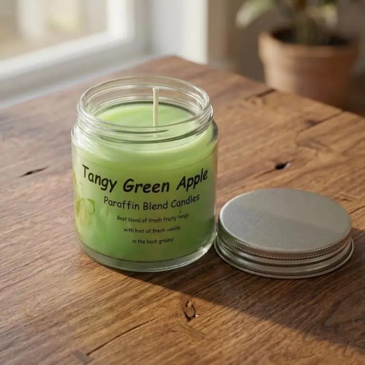 Tangy Green Apple Scented Candle